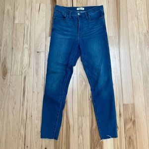 Madewell size 30 m, 10” roadtripper jeans
